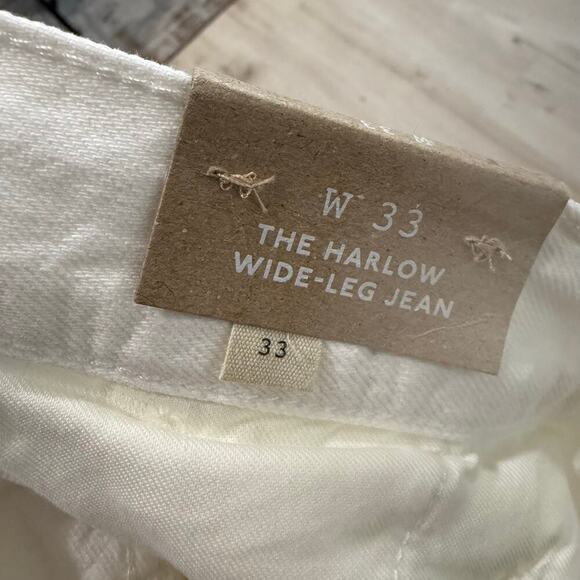 NWT Madewell The Harlow Wide Leg Jean Airy Denim Edition NO670 Size 33 - Picture 10 of 11
